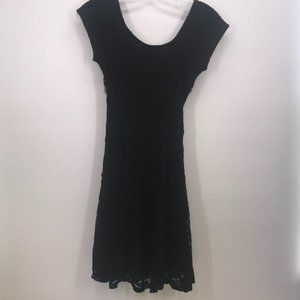 RUE21 MID‎ BLACK LACE DRESS OPEN BACK